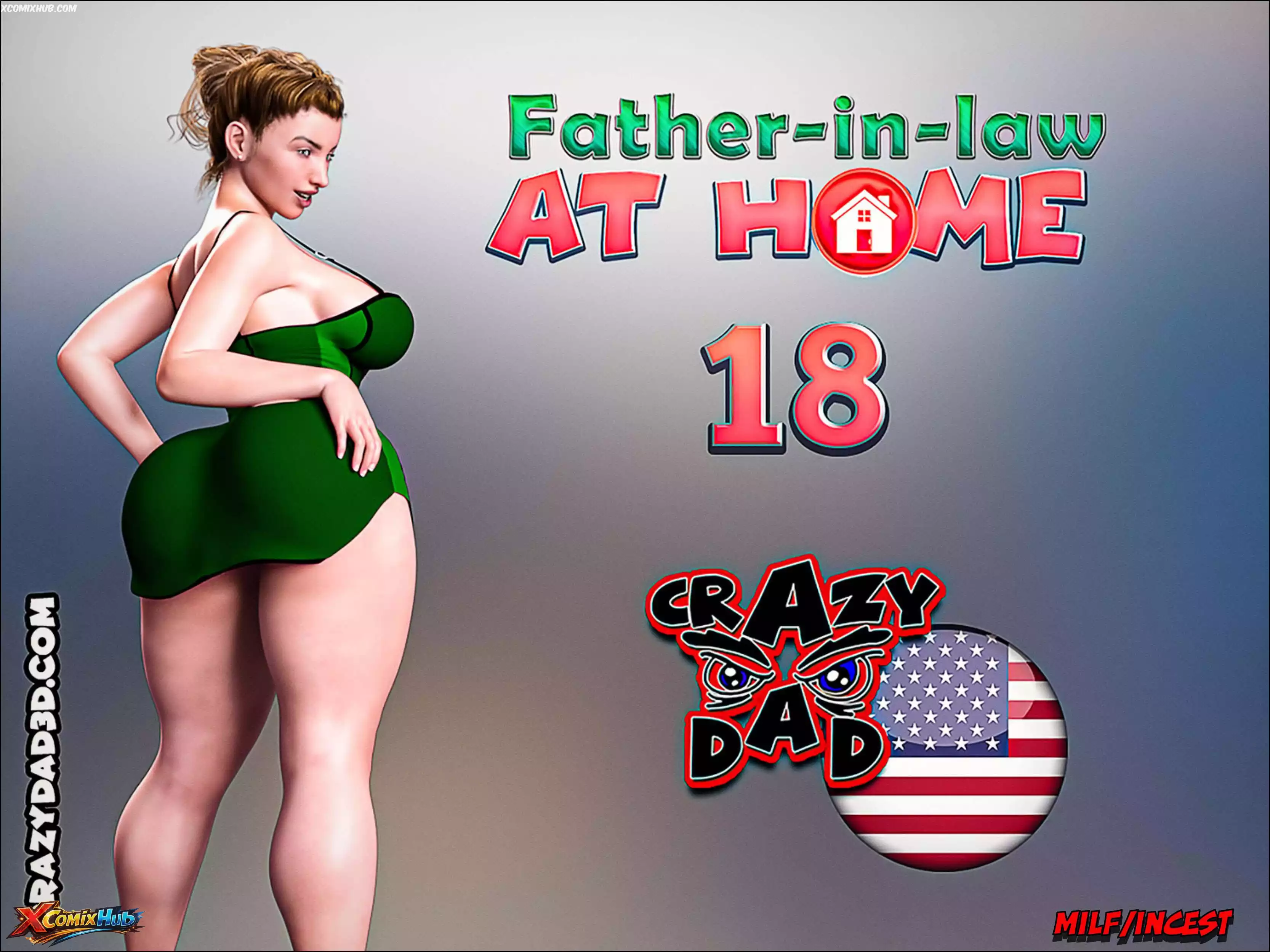 Father In Law At Home Chapter 18 Crazydad3d 001 Comic Page 1